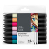 Winsor&Newton promarker manga romance zestaw 13 kolorów - sklep plasty