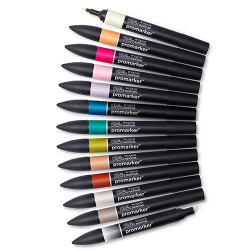Winsor&Newton promarker manga romance set of 13 colors
