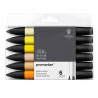 Winsor&Newton promarker yellow tones set of 6 colors