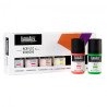 Liquitex acrylic gouache fluorescents 6x59ml acrylic gouache set