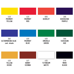 Liquitex acrylic gouache essentials 12x22ml acrylic gouache set