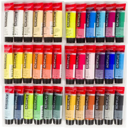 Talens amsterdam general selection zestaw farb akrylowych36x20ml - skl