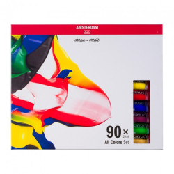 Talens AMSTERDAM all colors acrylic paints set 90x20ml
