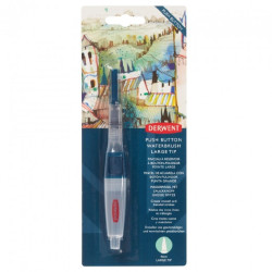 Derwent waterbrush push button large tip 4mm pusty - sklep plastyczny