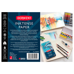 Blok Derwent inktense paper 17,8x25,4cm 300g 20ark