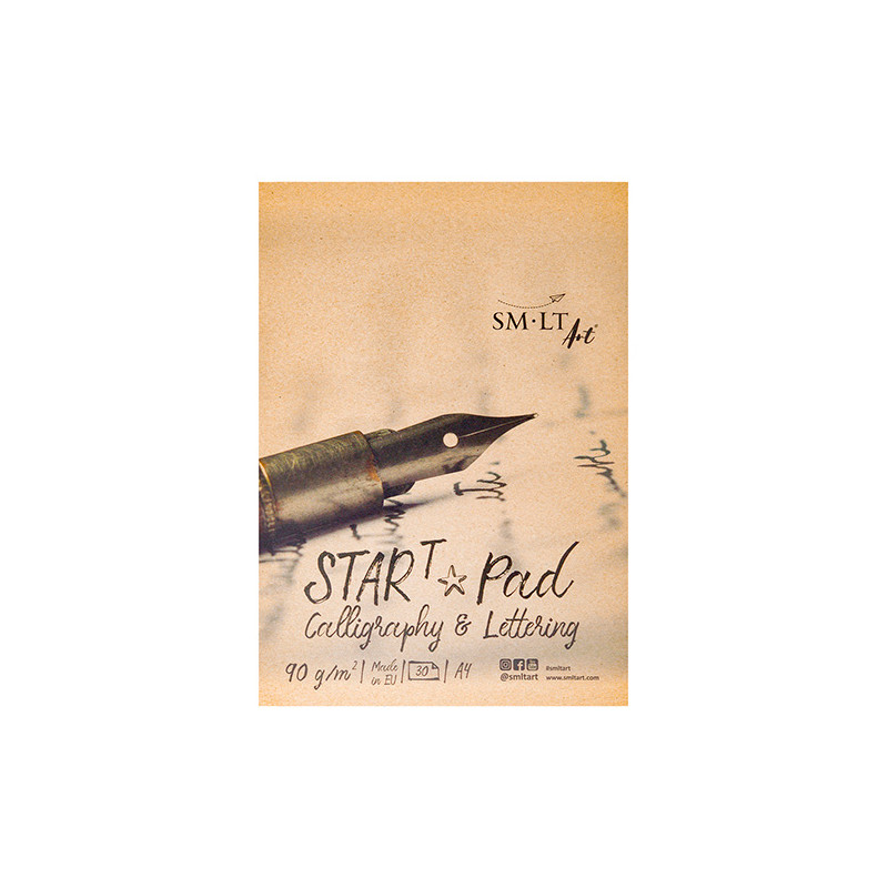 Blok SM-LT art start pad calligraphy&lettering 90g 30ark