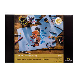 Blok Rembrandt toned mistical blue 180g 50ark - sklep plastyczny - sza