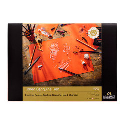 Block Rembrandt toned sanguine red 180g 50ark