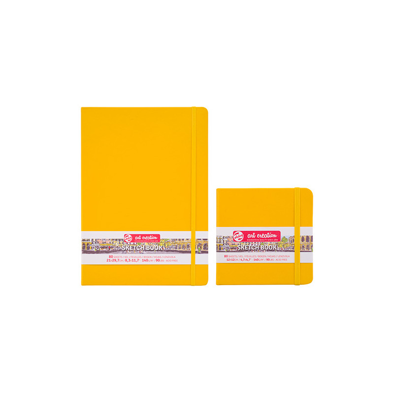 Szkicownik Art Creation sketch golden yellow