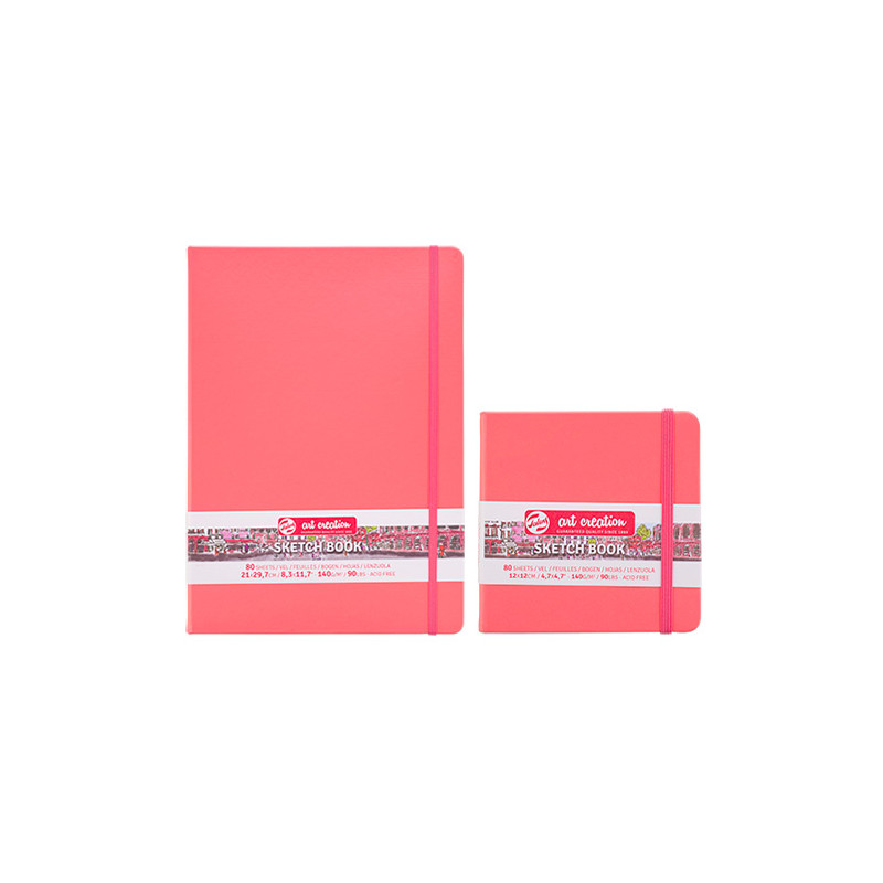Szkicownik Art Creation sketch coral red