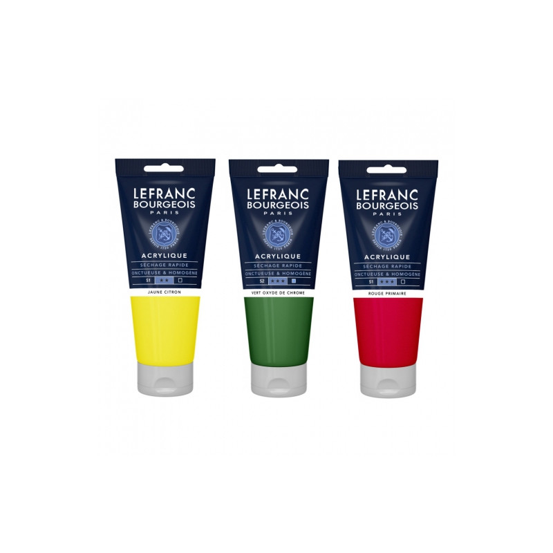 Lefranc&Bourgeois acrylic fine farby akrylowe 200ml - sklep plastyczny