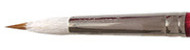Kozłowski pędzle naturalne okrągłe ze zbiorniczkiem s.468 czerwona kuna