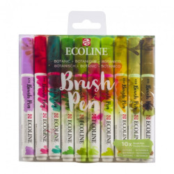 Talens ecoline botanic zestaw 10 pisaków - sklep plastyczny - szał dla