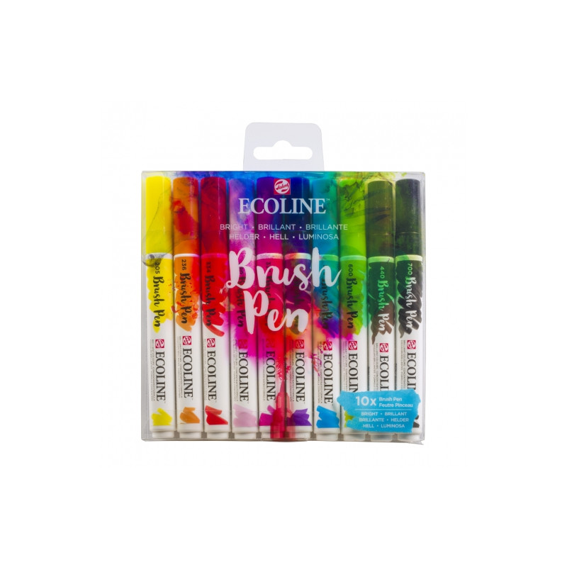 Talens ecoline bright set of 10 pens