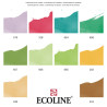 Talens ecoline botanic set of 10 pens