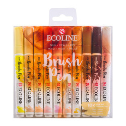 Talens ecoline skin zestaw 10 pisaków - sklep plastyczny - szał dla pl