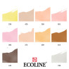 Talens ecoline skin set of 10 pens