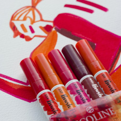 Talens ecoline red set of 5 pens