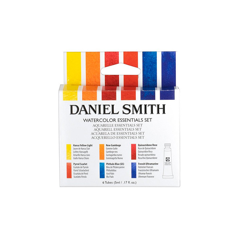 Daniel Smith essential watercolors 6x5ml tube