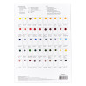 Winson&Newton professional watercolor wzornik palety kolorów - sklep p