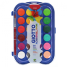 Giotto aquarelli mini watercolors in a plastic package 24 col