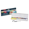 Derwent inktense paint pan studio inks in half-pieces 24 pcs