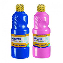 Giotto school paint farby szkolne 500ml - sklep plastyczny - szał dla