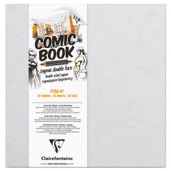 Blok Clairefontaine comic book 220g 32 arkusze