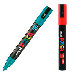 Posca Uni 1.8-2.5mm marker pen with poster paint