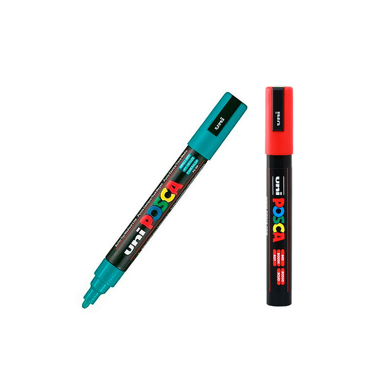 Posca Uni 1,8-2,5mm pisak z farbą plakatową - sklep plastyczny - szał