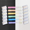 Kuretake gansai tambi opal colors zestaw 6 opalizujących akwareli - sk