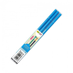 Happy Color wkłady do długopisów usuwalnych 0.5mm 3szt blue - sklep pl