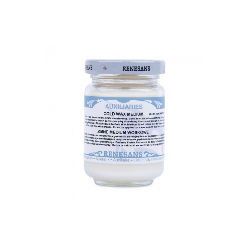 Renesans zimne medium woskowe 125ml - sklep plastyczny - szał dla plas