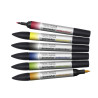 Winsor&Newton promarker watercolour basic tones 6 pisaków - sklep plas