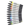 Winsor&Newton promarker watercolour landscape tones 12 pisaków - sklep