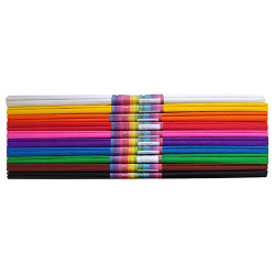 Happy Color bibuła marszczona 10 kolorów 50x200 cm - sklep plastyczny