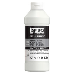 Liquitex pouring iridescent medium do farb akrylowych 473ml - sklep pl
