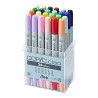 Copic ciao zestaw 24 dwustronnych pisaków - sklep plastyczny - szał dl