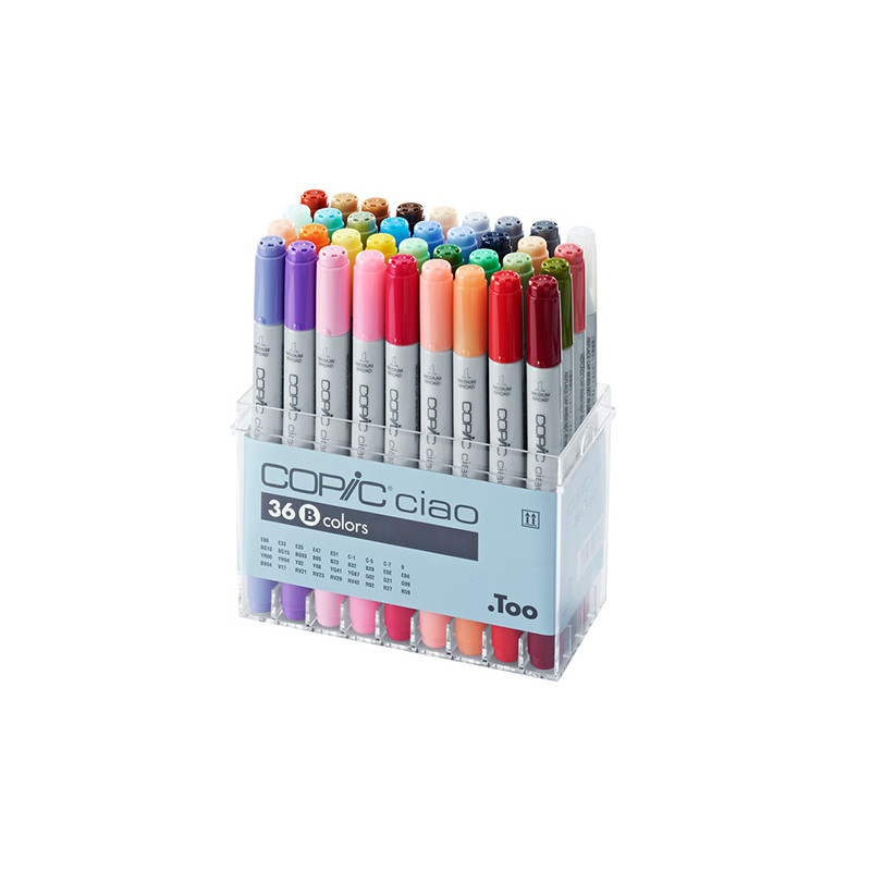 Copic ciao set B set of 36 double-sided pens