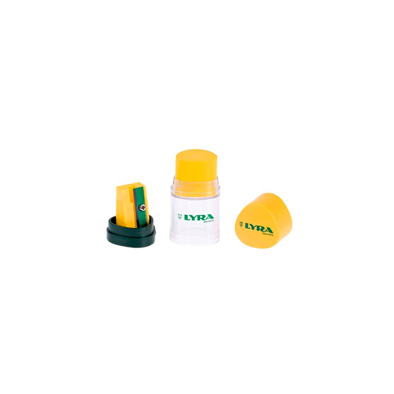 Lyra termograph duo pencil sharpener with a eraser
