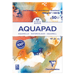Block Clairefontaine goldline aquapad watercolor 300g