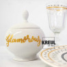 Kreul glass & porcelain glamor medium set of 4 markers