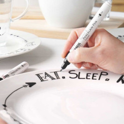Kreul glass & porcelain handlettering set of 4 pens
