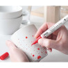 Kreul glass & porcelain classic set of 5 markers