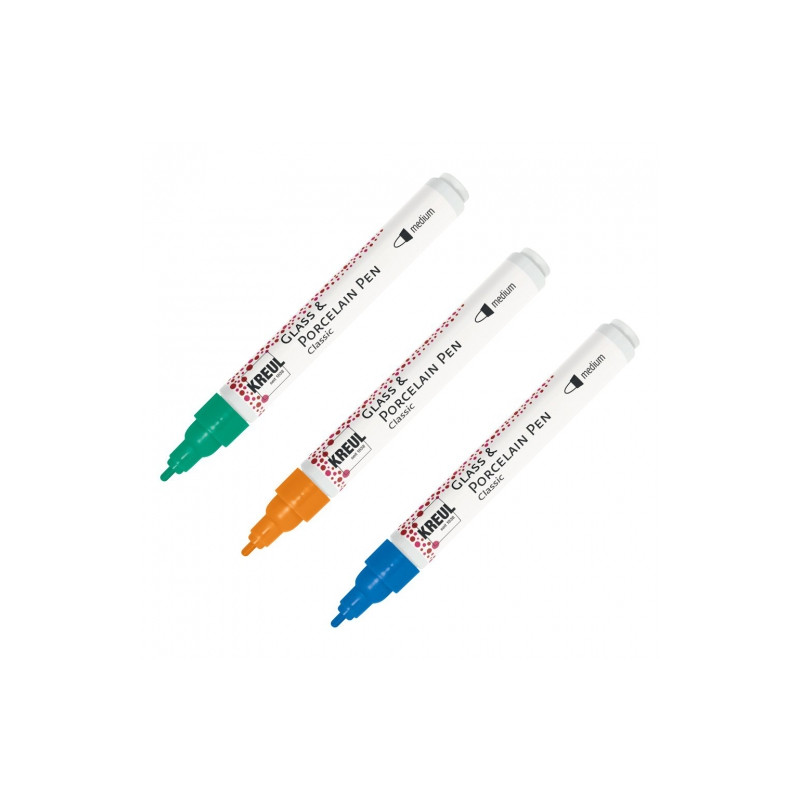Kreul Glass and porcelain Classic markers for glass and porcelain