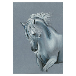 Blok Clairefontaine paint on denim blue mix media 250g - sklep plastyc