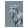 Clairefontaine block paint on denim blue mix media 250g