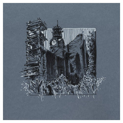 Blok Clairefontaine paint on denim blue mix media 250g - sklep plastyc
