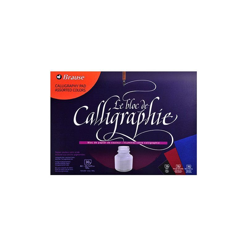 Brause calligraphie block A4 120g 30 sheets