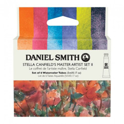 Daniel Smith stella canfield's master artist watercolor II 6x5ml